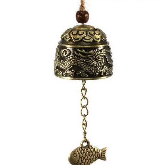 Bronze good LUCK Feng shui Buddha bell - Picture 6 of 10